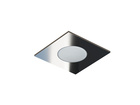 PANLUX pevný LED podhled SPOTLIGHT IP65 SQUARE bodovka stříbrná PN14100026