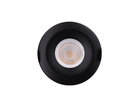 PANLUX pevný LED podhled PP COB IP65 bodovka černá PN14100031