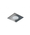 PANLUX pevný LED podhled SPOTLIGHT IP65 SQUARE bodovka stříbrná broušená PN14300027 
